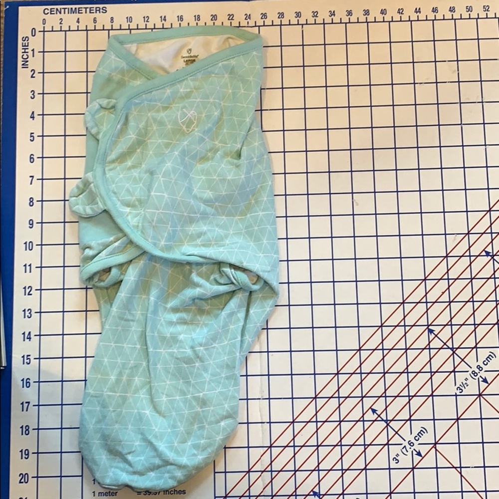 Swaddle Me light blue